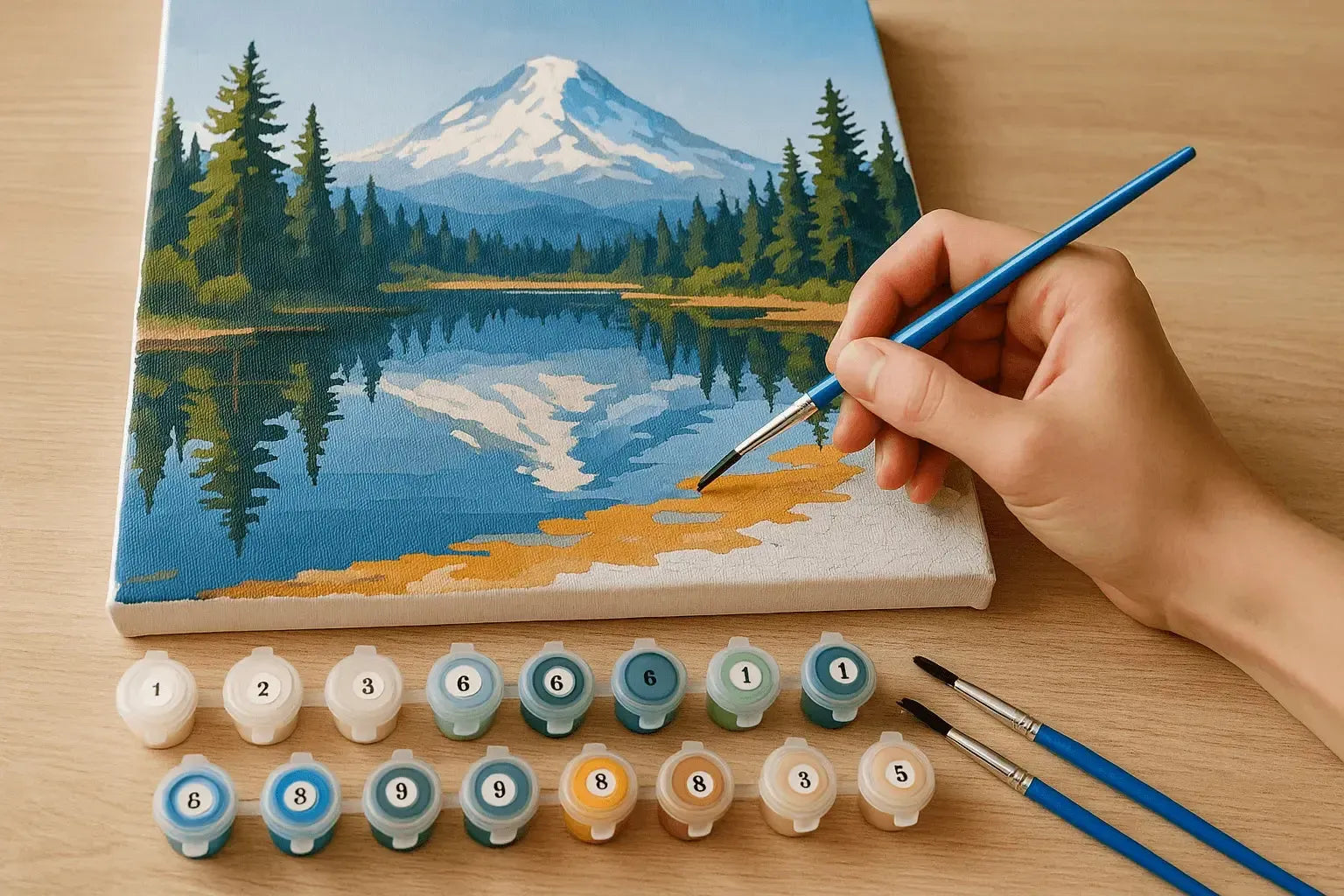 Onko numeromaalaus vaikeaa?