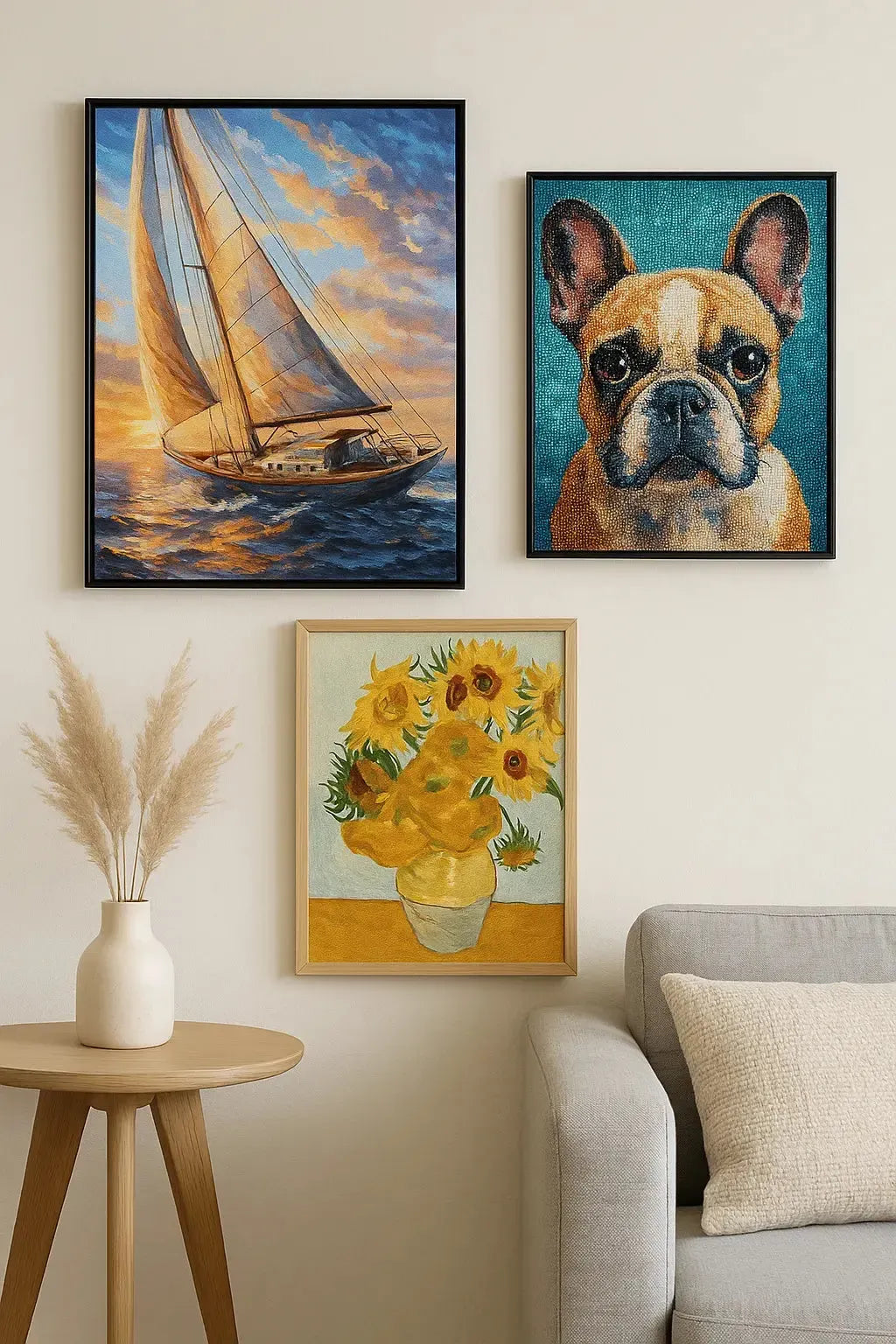 Sisustusta omalla kädellä – ripusta taidettasi ylpeästi esille