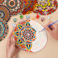 Thumbnail for Numeromaalaus mandala-kuvioiselle pöytätabletille