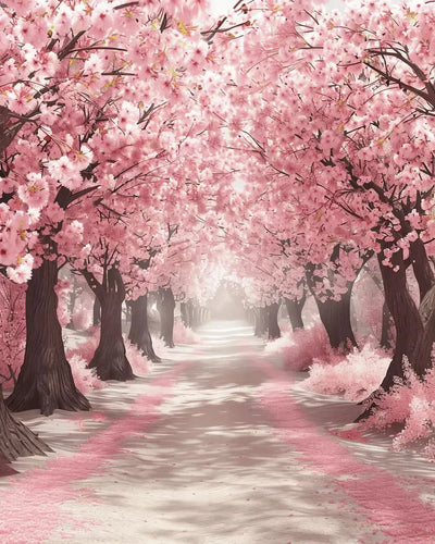 Path of Petals 40x50cm timanttimaalaus