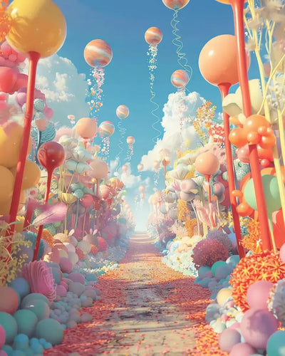 Sugarcoated Path 40x50cm timanttimaalaus