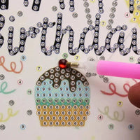 Thumbnail for Timanttimaalauskortteja 12kpl - Juhla