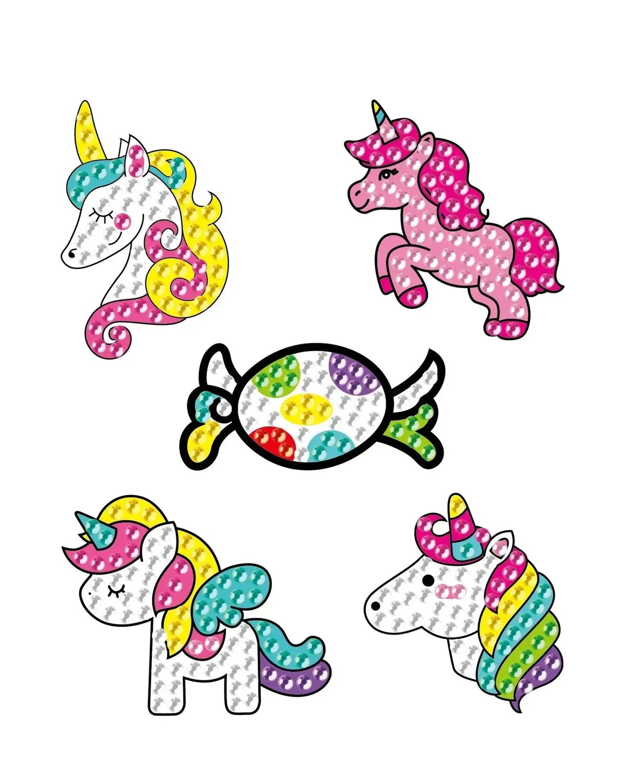 Timanttimaalaus tarra-arkki