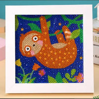 Thumbnail for Sloth 18x18cm - Timanttimaalaus