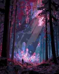 Thumbnail for Kristalleja metsässä