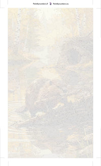 Thumbnail for Paint by numbers canvas - Beaver Building Dam