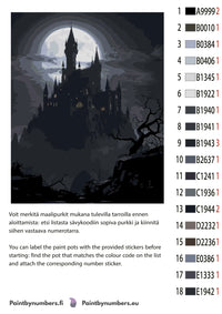 Thumbnail for Numeromaalauksen väriluettelo - fantasia