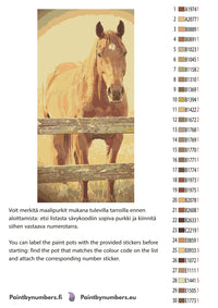 Thumbnail for Numeromaalauksen väriluettelo - eläimet