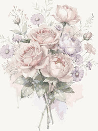 Thumbnail for Ruusu numeromaalaus kimppu