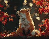 Thumbnail for Kettu punaisessa lehdistössä - renderöinti valmiista numeromaalauksesta