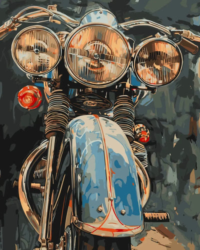 Gasoline Riding numeromaalaus – moottoripyöräily