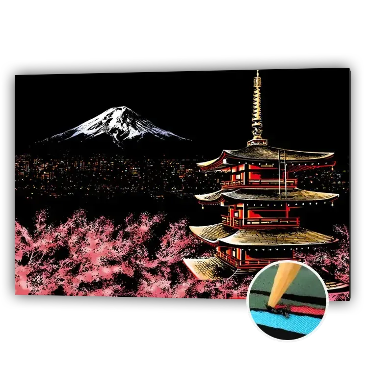 Raaputuskuva Mount Fuji