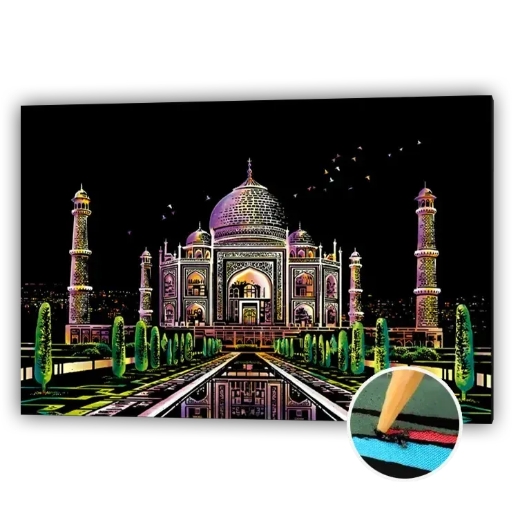 Raaputuskuva taj mahal