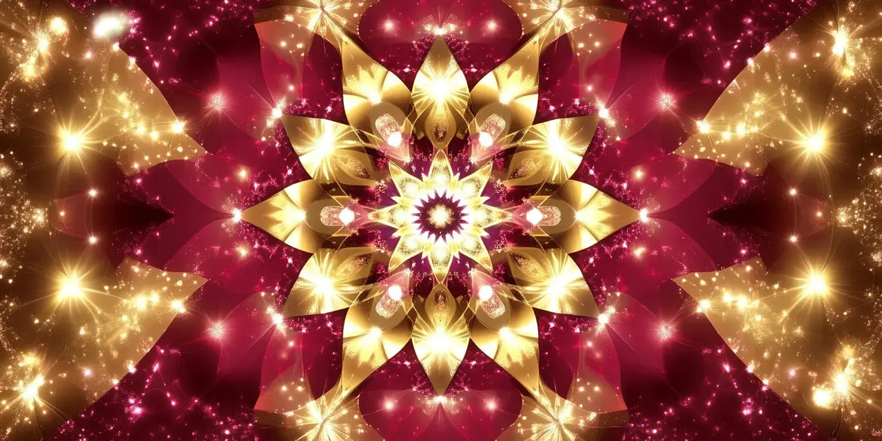 Radiant Mandala 30x60cm - Timanttimaalaus