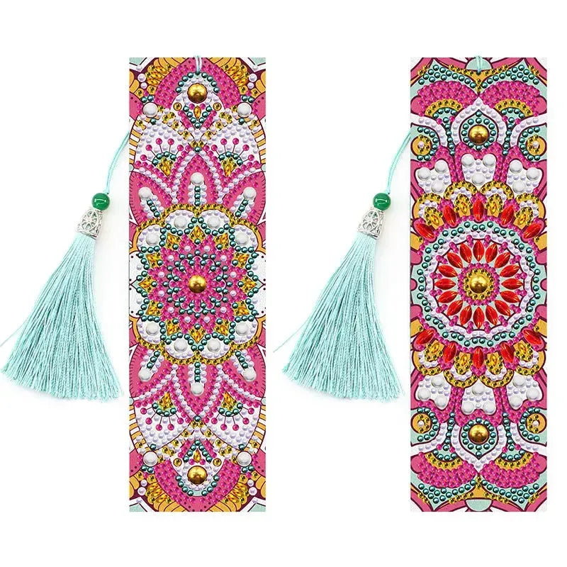 Mandalas - Timanttimaalaus kirjanmerkit
