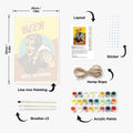 Thumbnail for Fresh Beer – retro metallinen numeromaalaus