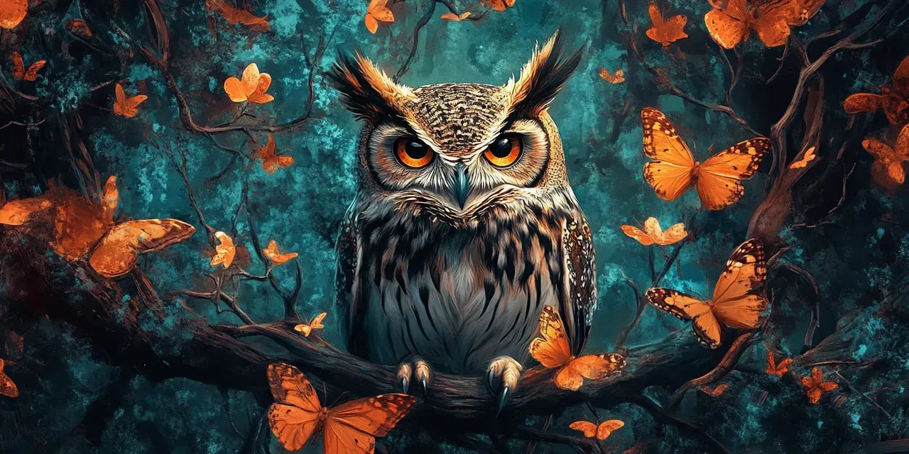 Wisdom 20x40cm - Timanttimaalaus