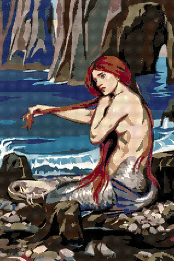 Timanttikuvio - A Mermaid
