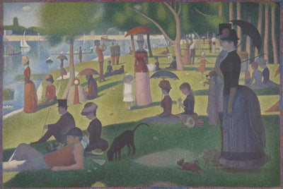 A Sunday On La Grande Jatte timanttimaalaus - Seurat