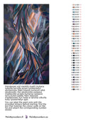 Thumbnail for Värikartta ja ohjeet - Abstract Draped Fabric 40x70cm
