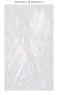 Thumbnail for Numeroitu kangas - Abstract Draped Fabric 40x70cm
