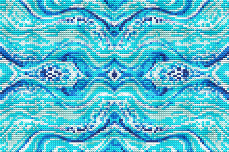 Timanttikuvio - Abstract Waves