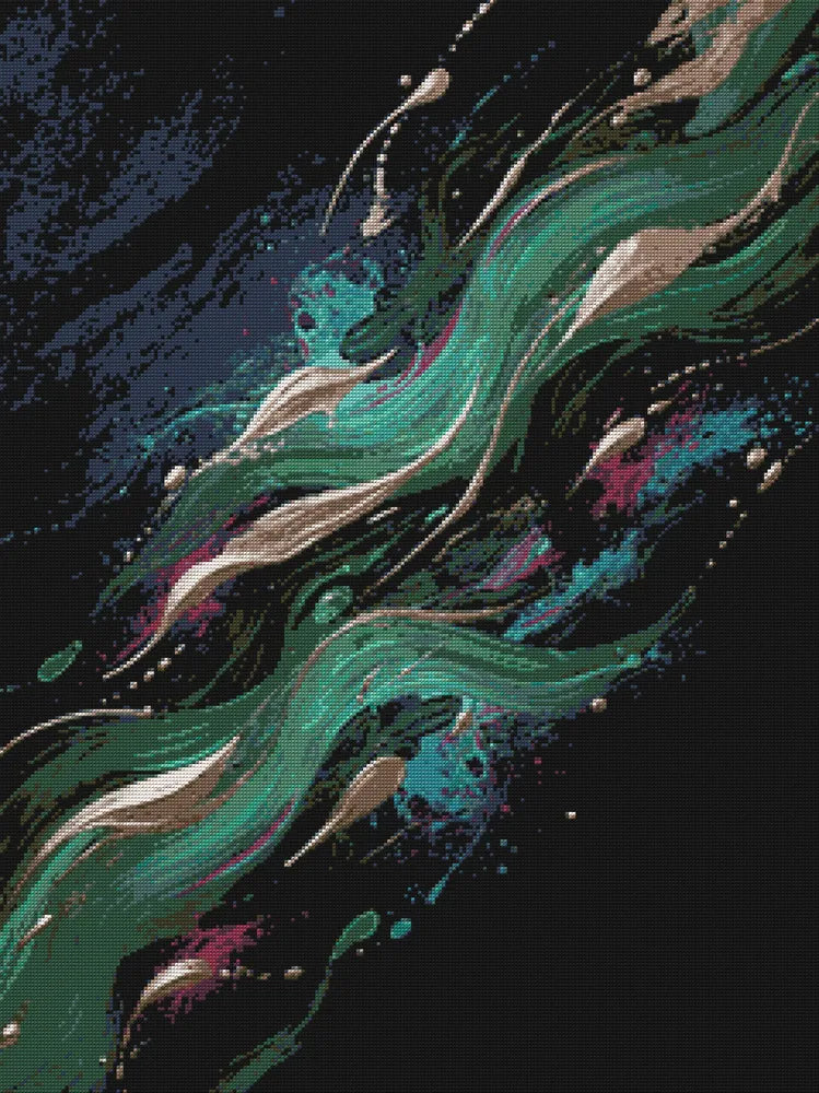 Timanttikuvio - Abstract Waves