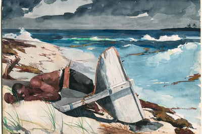 After The Hurricane Bahamas timanttimaalaus - Winslow Homer