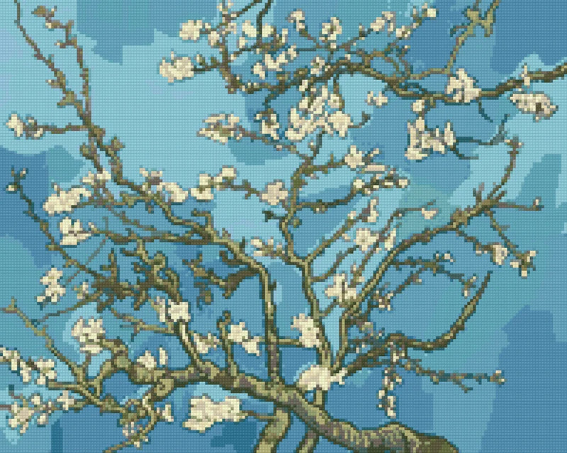 Timanttikuvio - Almond Blossom