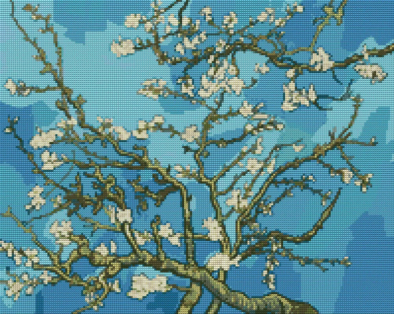 Timanttikuvio - Almond Blossom