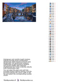 Thumbnail for Värikartta ja ohjeet - Amsterdam Canal Bridge 70x40cm