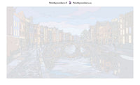 Thumbnail for Numeroitu kangas - Amsterdam Canal Bridge 70x40cm