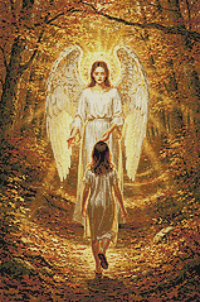 Timanttikuvio - Angel and Child