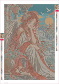 Thumbnail for Angel of the Apricot Dawn timanttimaalauksen liimapintainen canvas 30x45cm