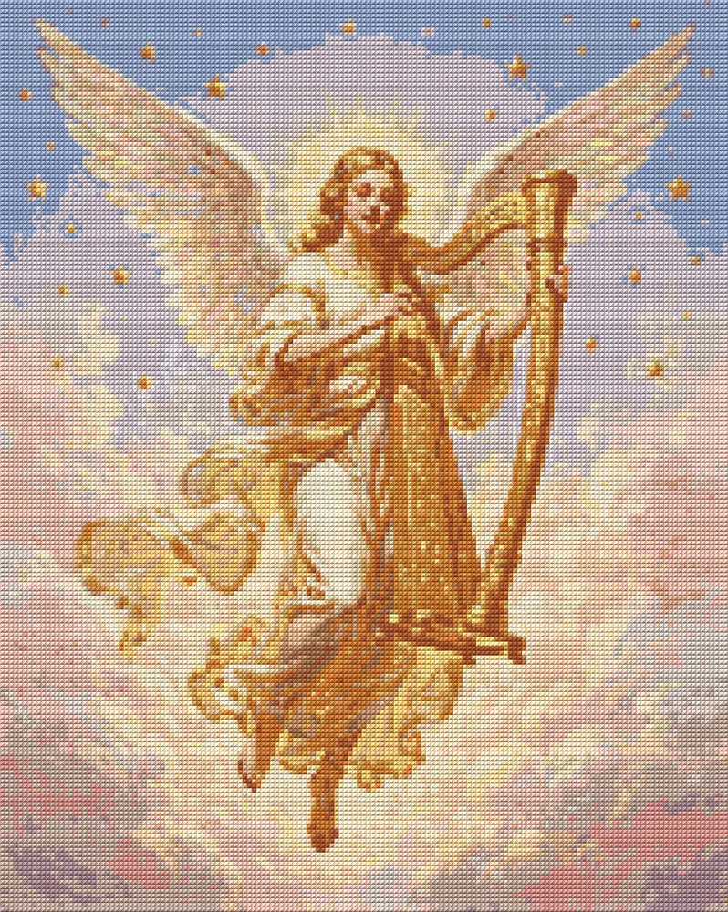 Timanttikuvio - Angel with Harp