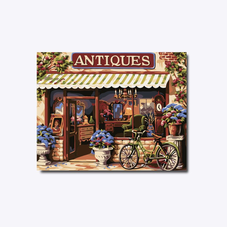 Antique Botique - Paint By Numbers