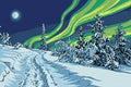 Thumbnail for Timanttikuvio - Arctic Night Sky