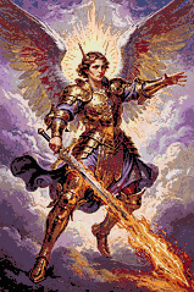 Timanttikuvio - Armored Angel