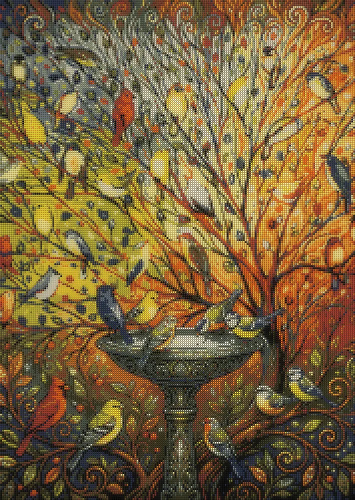 Timanttikuvio - At the Birdbath