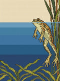 Thumbnail for At the Waterline, 30x40 cm timanttimaalaus – lopullisen kuvion esikatselu