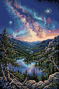 Thumbnail for Timanttikuvio - Aurora Lake