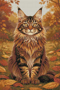 Thumbnail for Timanttikuvio - Autumn Maine Coon