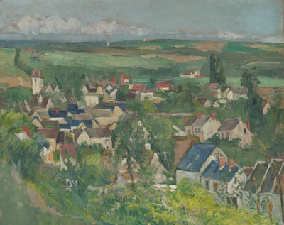 Auvers Panoramic View timanttimaalaus - Paul Cezanne