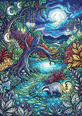 Thumbnail for Timanttikuvio - Badger at Pond