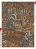 Thumbnail for Badger Bakers timanttimaalauksen liimapintainen canvas 50x70cm