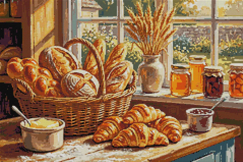 Timanttikuvio - Bakery Still Life