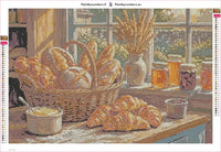 Thumbnail for Bakery Still Life timanttimaalauksen liimapintainen canvas 60x40cm