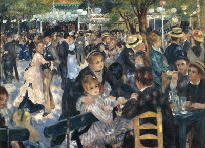 Bal Du Moulin De La Galette timanttimaalaus - Renoir