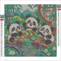 Thumbnail for Bamboo Breakfast Club timanttimaalauksen liimapintainen canvas 30x30cm