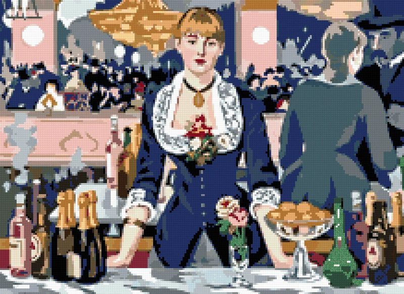 Timanttikuvio - A Bar At The Folies Bergere